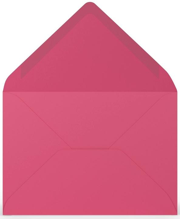 Magni Briefumschläge Coloretti C6 5er pink (C6, 5 x)