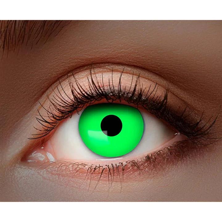 Produktbild Boland Monats Kontaktlinsen UV flash Grün 2 Stück (Grün)