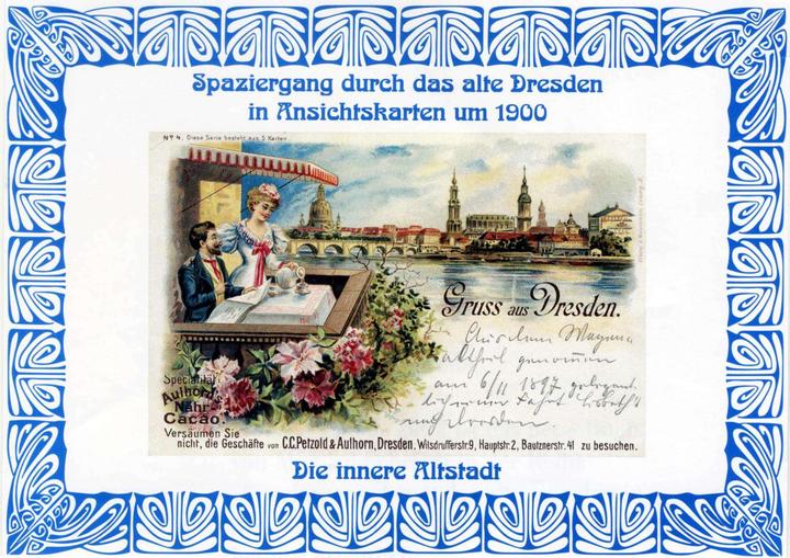 Immagine prodotto Spaziergang durch das alte Dresden in Ansichtskarten um 1900. Die innere Altstadt (Tedesco, Michael Schmidt, Sonnenblumen-Verlag Dresda, 2018)