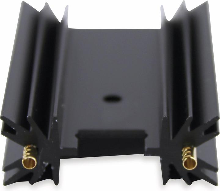 Actual product image Fischer Elektronik Heat sink, SK 104 50.8 STC, PCB heat sink, black, aluminium