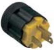 Productafbeelding Bachmann 910.179 3P Zwarte Elektrische Netstekker