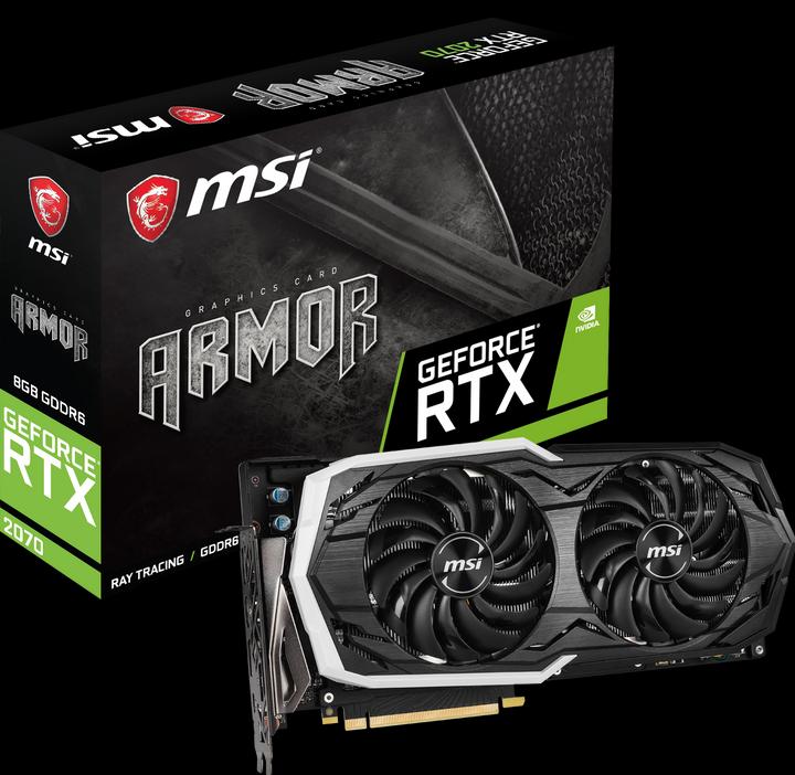 Produktbild MSI GeForce RTX 2070 ARMOR 8G (8 GB)
