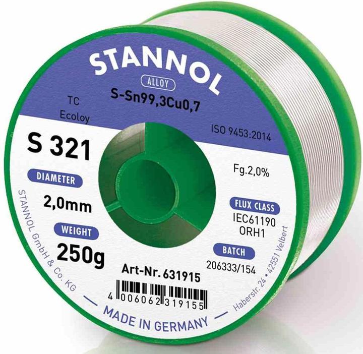 Produktbild Stannol Lötzinn, bleifrei (Lötkolben)