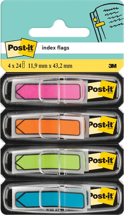 Post-it Flèches d'index (11,9 x 43,2 mm)