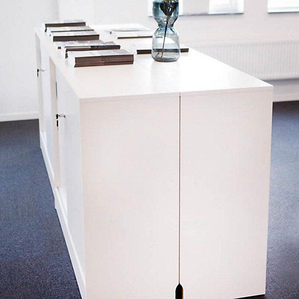 Actual product image kaiserkraft Chicago wardrobe with sliding doors