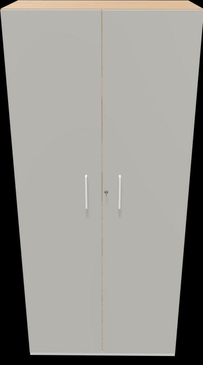 Image du produit Narbutas Choice Armoire à portes battantes (80 x 40 x 182 cm)