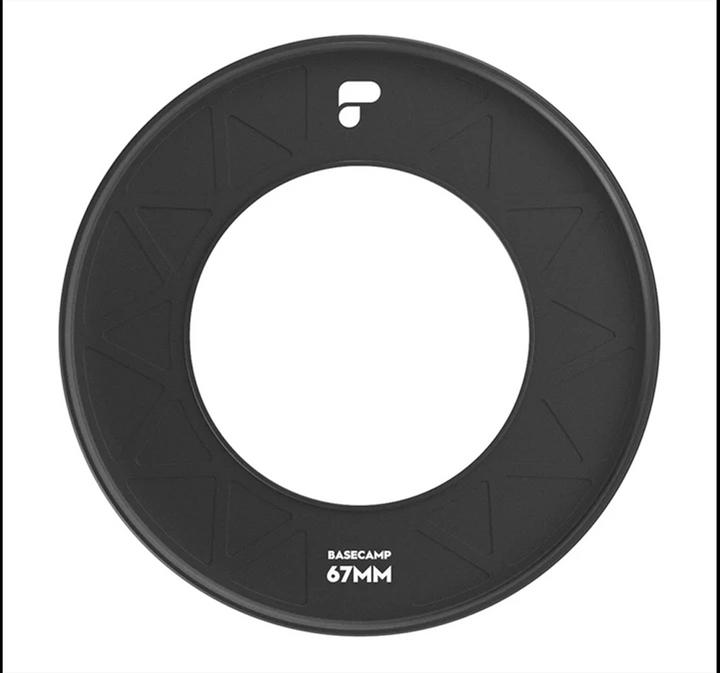 Actual product image PolarPro BaseCamp threaded plate 67 mm (Obective filter holder, 67 mm)