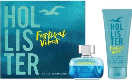 Actual product image Hollister Festival Vibes Edt 50ml Hair And Body Wash 100ml (Eau de toilette, 100 ml)