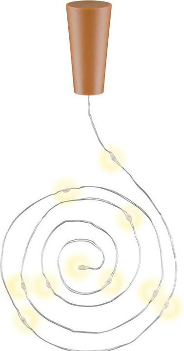 Produktbild Goobay 3x 10er LED-Flaschen-Lichterkette, inkl. Timer (0.95 m)
