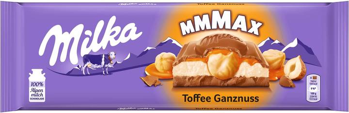 Actual product image Milka Mmmax Toffee Whole Nut (300 g)