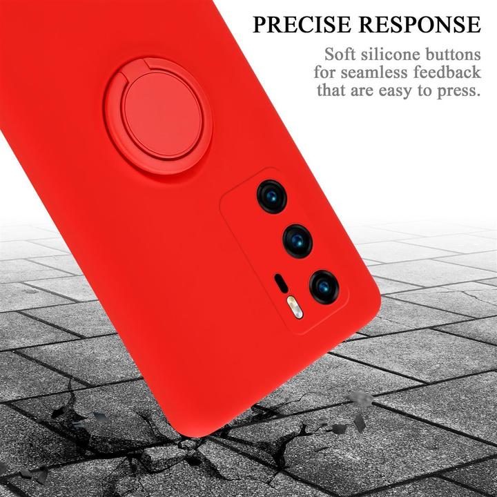 Produktbild Cadorabo TPU Liquid Ring Silicone Case Hülle (Huawei P40)