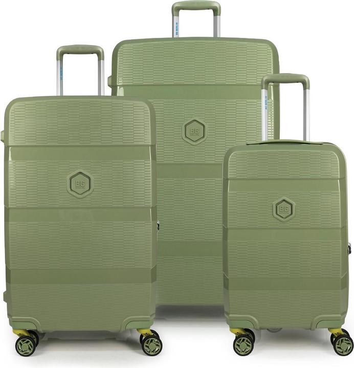 Produktbild BG Berlin Zip2 Luggage - 3er Kofferset Khaki (35 l, Handgepäck (bis 50l))