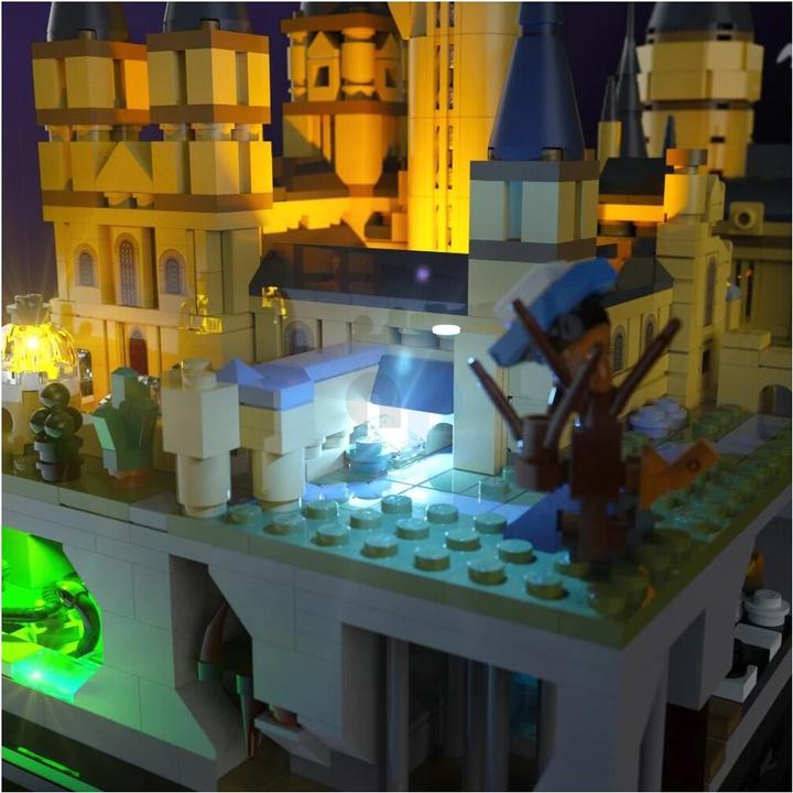 Produktbild Light my bricks LMB 2.0 LED Licht Set für LEGO 76419 Harry Potter Schloss Hogwarts mit Schlossgelände