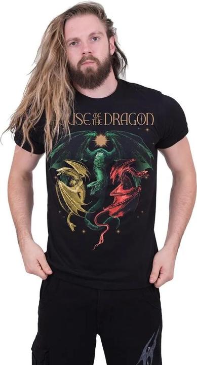 Actual product image Spiral Unisex Adult House Of The Dragon T-Shirt (XL)