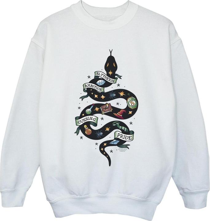 Immagine prodotto Slytherin Sketch Felpa Ragazze (128)