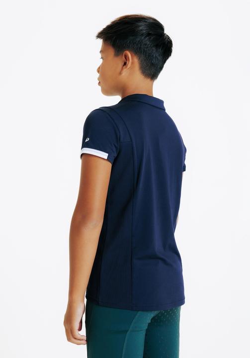 Produktbild Fouganza Reit-Poloshirt Club kurzarm marineblau (6, 7, 8)
