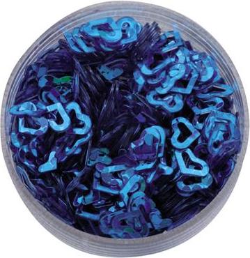 Image du produit You Nails Nail Art coeur/trou (Décoration des ongles, Bleu)