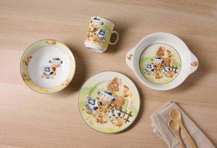Produktbild Ritzenhoff & Breker R+B Kindergeschirr Hoftiere 2t