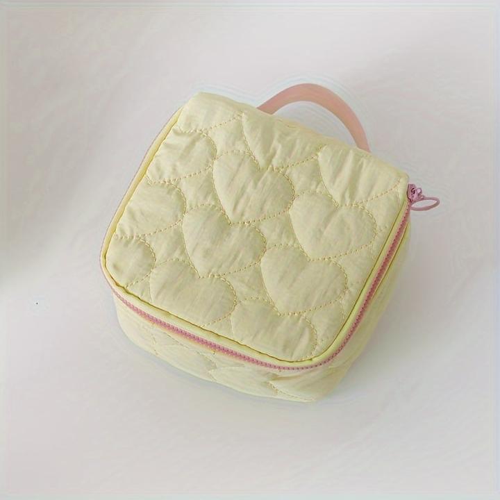 Only-Bags.Store Love Heart Kosmetiktasche, grosse Kapazität tragbare Reise Handtasche Kulturtasche