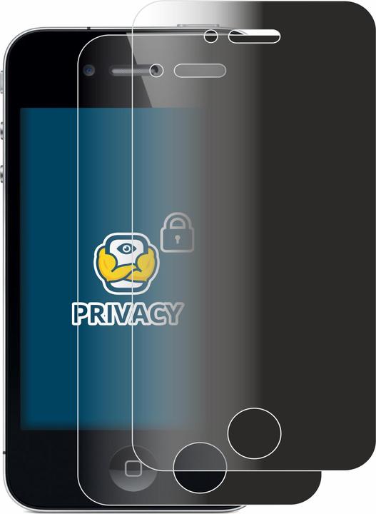 Actual product image BROTECT Anti-spy privacy film Blue light protection film (2 Piece, Apple iPhone 4)