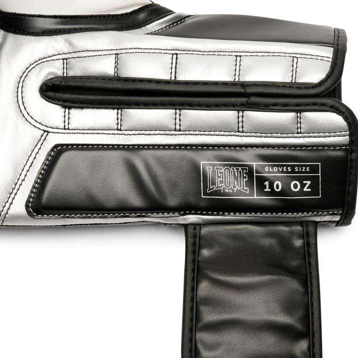 Image du produit Leone Gants de boxe Iconic Noir GN208 (14 OZ, Taille unique)