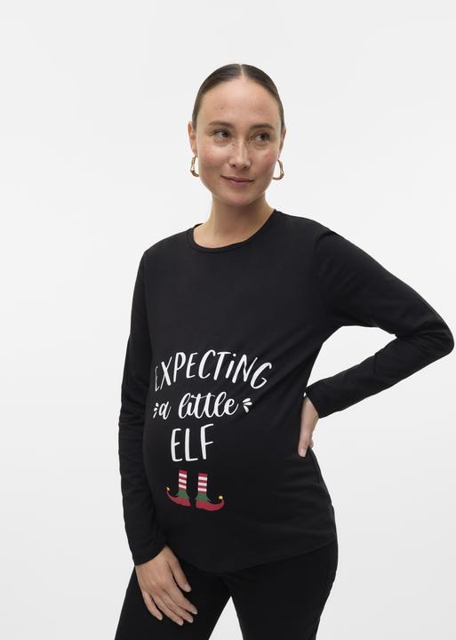 Image du produit Mamalicious Coupe normale Top col rond Blouse (M)