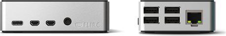 Actual product image Flirc Aluminum case for Raspberry Pi 4 with passive cooling