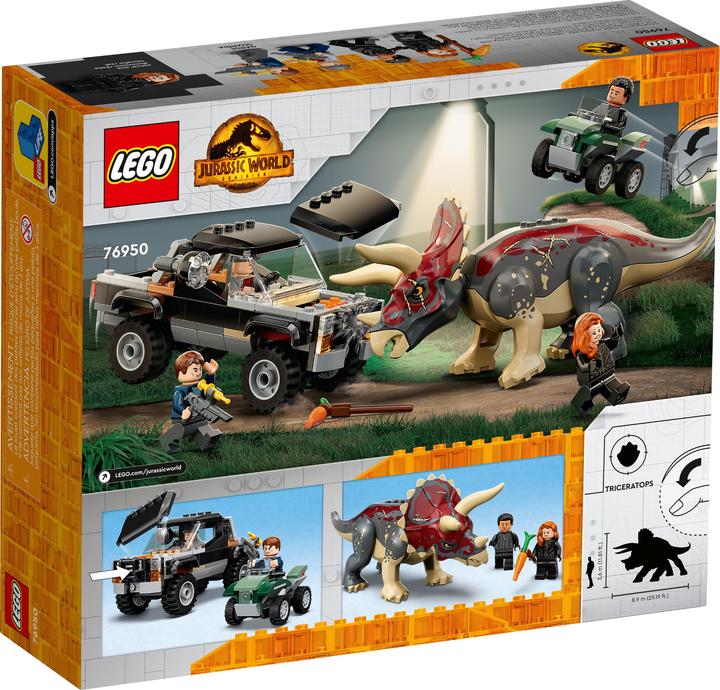 Produktbild LEGO Jurassic World End-Of-Live Set Triceratops-Angriff - 76950 NEU! Teile 320x (76950)