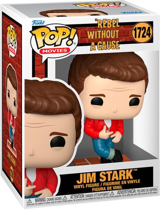 Image du produit Funko Rebel Without a Cause POP! Movies Figurine vinyle Jim Stark 9 cm