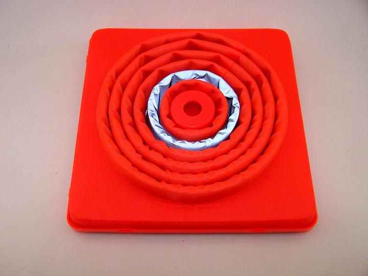 Produktbild Mottez Verkehrskegel faltbar 42 cm