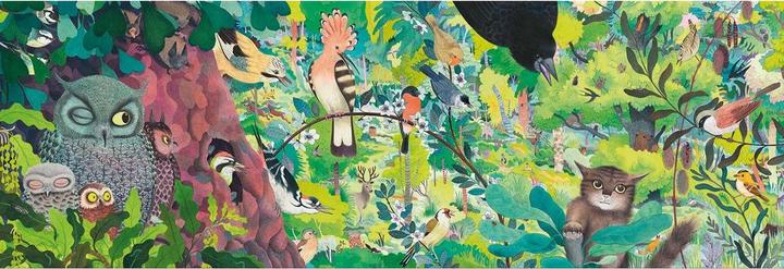 Produktbild Djeco Puzzle Gallery Owls and birds (1000 Teile)