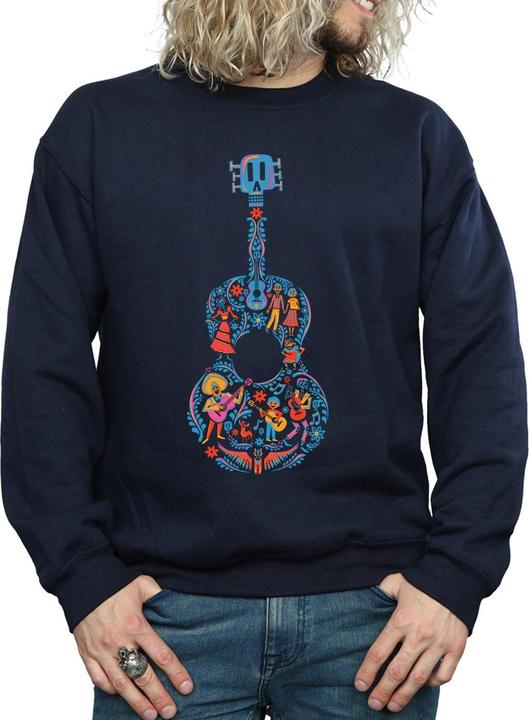 Immagine prodotto Disney Coco Guitar Pattern Felpa Uomo (S)