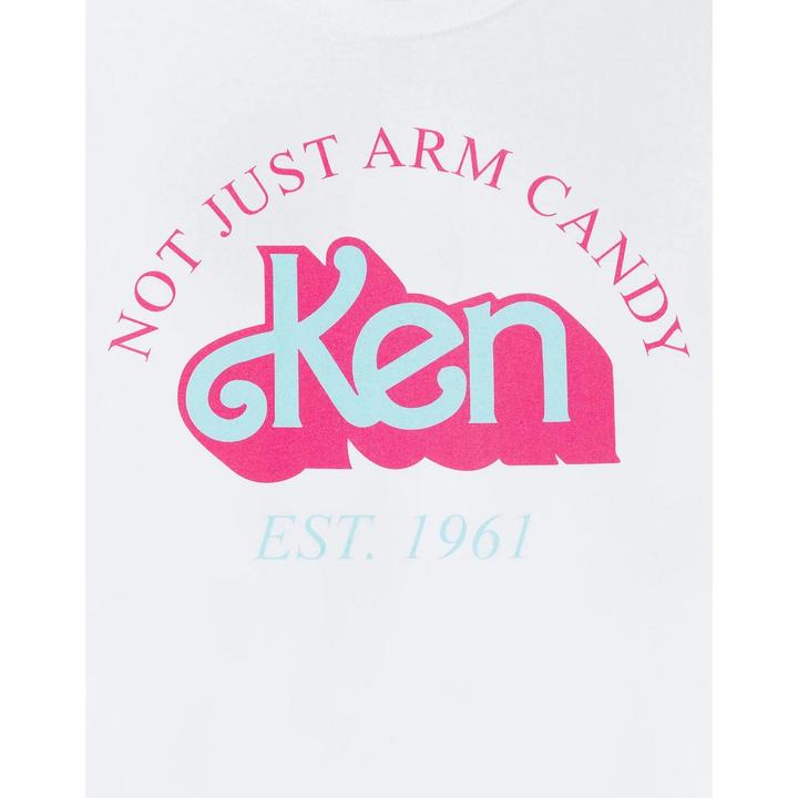 Produktbild Barbie Mens Not Just Arm Candy Ken Retro TShirt mit kurzen Ärmeln (XL)