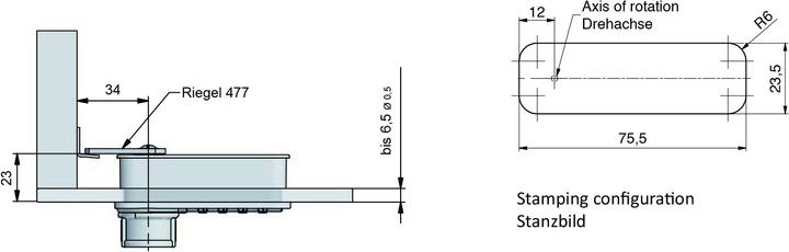 Produktbild Lehmann Zahlenschloss Dial Lock 58 Freecode