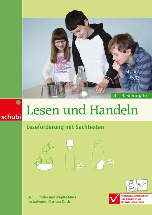 Produktbild Lesen und Handeln 4.-6. Schuljahr. Leseförderung mit Sachtexten. Kopiervorlagen (Deutsch, Brigitte, Uschi/Mues, Himmler, 2015)