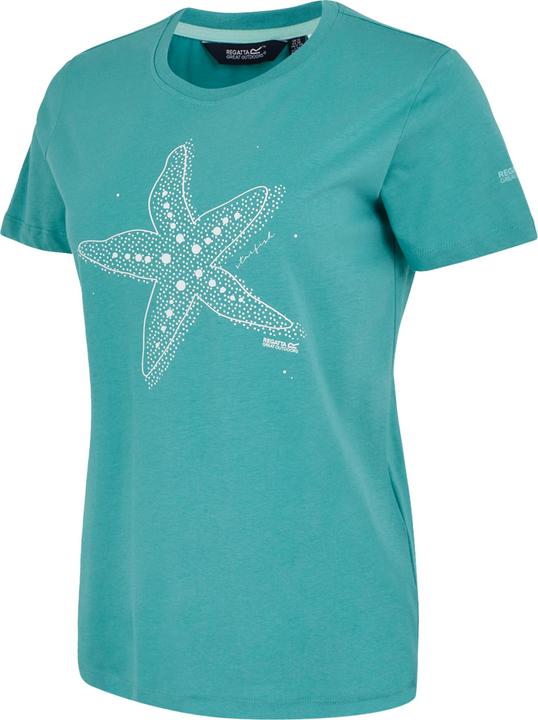 Actual product image Regatta Womens/Ladies Filandra VX Starfish T-Shirt (44 D)