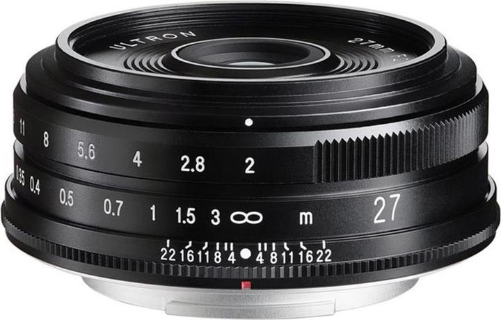 Actual product image Voigtländer Ultron X 27mm / 2.0 black (Fujifilm X, APS-C / DX)