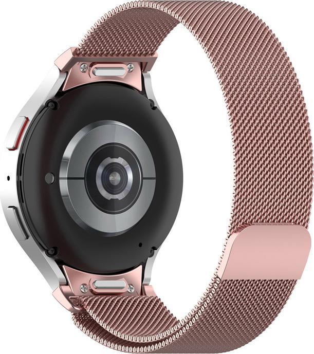 Actual product image EKO Watch strap Milanese type pink (Stainless steel)