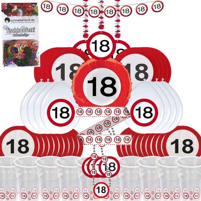 Immagine prodotto Unf Ug Cartello Stradale: Box per il 18. compleanno per 8 invitati