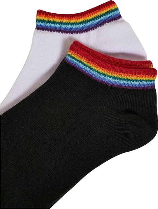 Immagine prodotto Urban Classics Calzini Arcobaleno No Show 4-Pack (confezione da 4, 35 - 38)