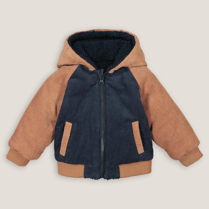 Actual product image La Redoute Collections Winter jacket with hood (74)