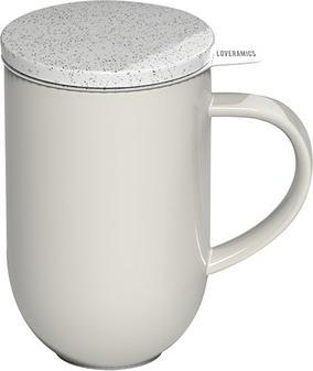 Loveramics Pro Tea - 450 ml kop met theezeef - Beige (450 ml, 1 x)