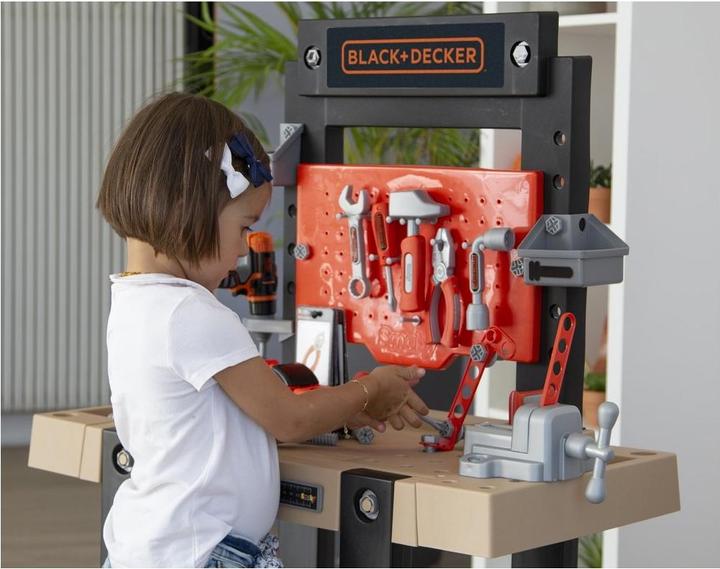 Actual product image Smoby Black + Decker Workbench Center