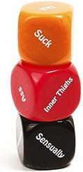 Produktbild Creative Conceptions XXXtra Naughty Nights Erotic Dare Dice (Würfelspiel, Englisch)