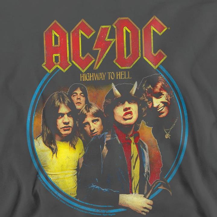 Actual product image AC/DC Unisex Adult Highway To Hell Sweatshirt (XXL)