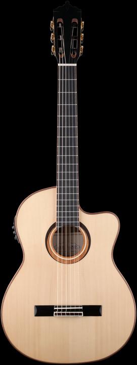 Produktbild Artesano Konzertgitarre, Nuevo Brillante BS Cut Thin, Preamp (Konzertgitarre)