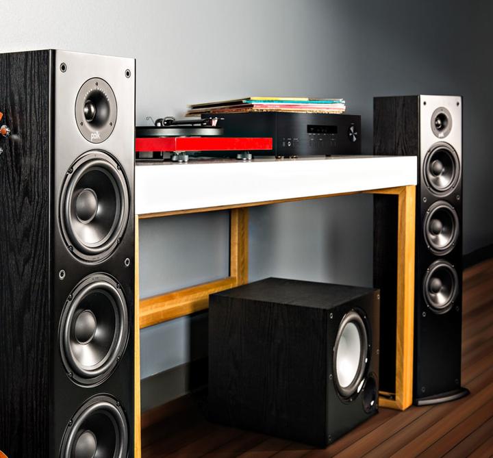 Produktbild Polk T50 Tower schwarz (Netzbetrieb)