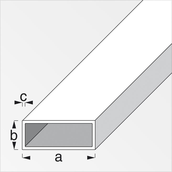 Actual product image Alfer Rectangular tube