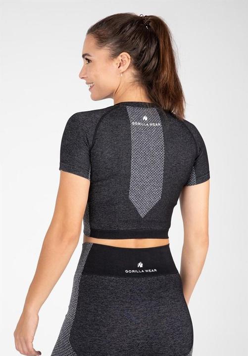 Produktbild Gorilla Wear Selah Seamless Crop Top - schwarz (XL)