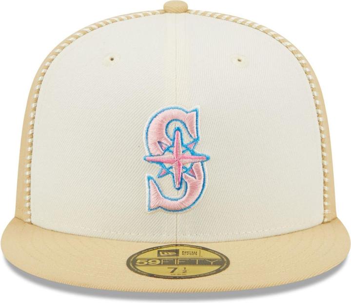 Actual product image New Era 59Fifty Cap - SEAM STITCH Seattle Mariners - 7 1/8 (7 1/8)